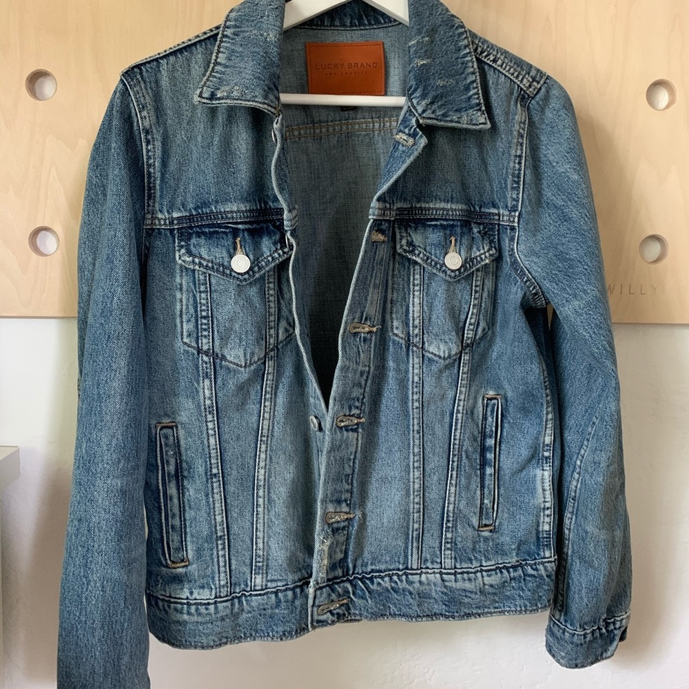Denim jacket lucky brand